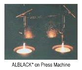 Alblack on Press Machine