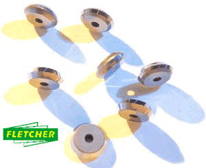 Carbide Wheels and Axle/Fletcher-Terry Logo